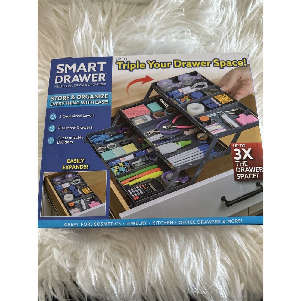 Smart Drawer Organizer Multi-level Jewelry Holder Declutter